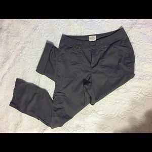 St. John's Bay size 8 grey pants